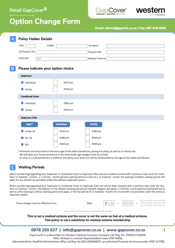GapCover & Combined - OPTION change form (Retail)_2025